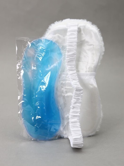 Маска для сна гелевая &quot;Soft dreams&quot;, white 