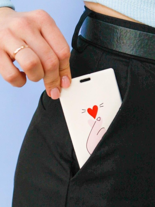 Держатель для карт «On click» (6,5 х 10,4 см) 