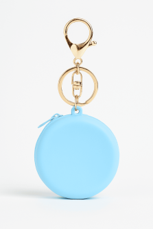 Брелок-кошелёк "Simple round", blue