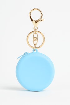 Брелок-кошелёк "Simple round", blue