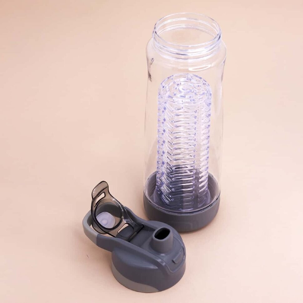 YB-0527 Спортивная бутылка "Aquatic", gray (800ml)