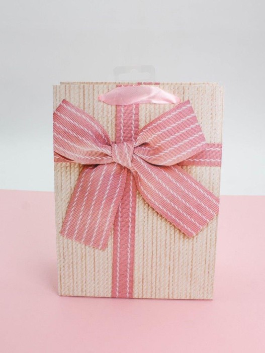 Подарочный пакет (M) &quot;Holiday surprise&quot;, (18*24*8,5 см) 