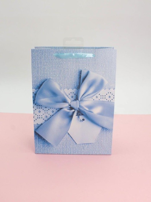 Подарочный пакет (M) &quot;Holiday surprise&quot;, (18*24*8,5 см) 