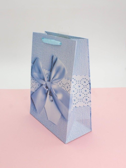 Подарочный пакет (M) &quot;Holiday surprise&quot;, (18*24*8,5 см) 