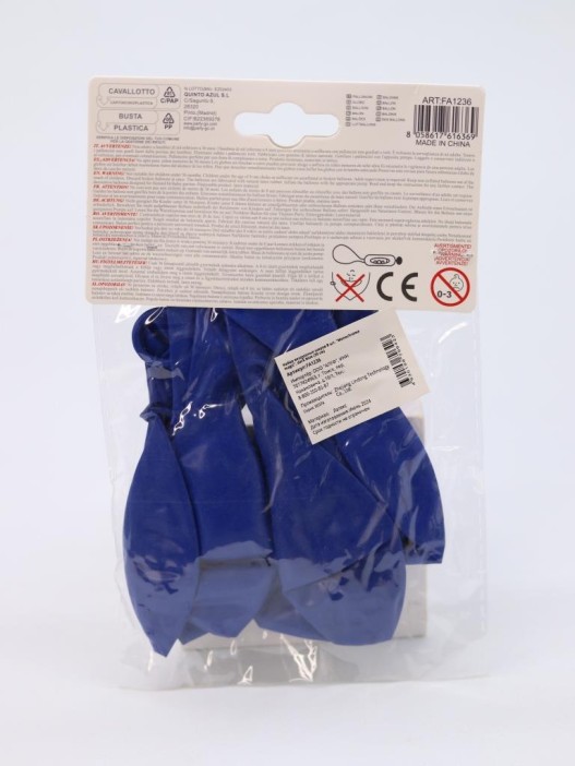 Набор воздушных шаров 8 шт. &quot;Monochrome magic&quot;, dark blue (30 см) 