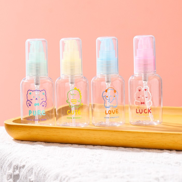 Дорожная бутылочка &quot;Little elephant love&quot;, blue (50 ml) 