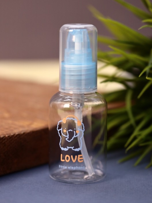 Дорожная бутылочка &quot;Little elephant love&quot;, blue (50 ml) 
