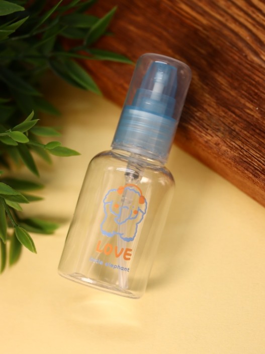 Дорожная бутылочка &quot;Little elephant love&quot;, blue (50 ml) 