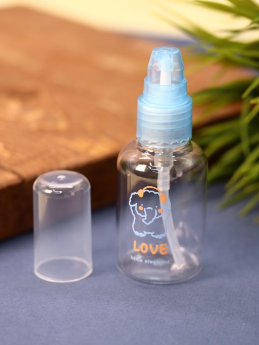 Дорожная бутылочка &quot;Little elephant love&quot;, blue (50 ml) 