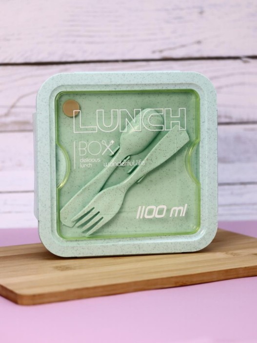 Ланчбокс &quot;Square&quot;, green (1100 мл) 