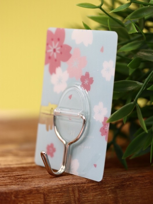 Крючок на липучке «Square flower animal» 2шт, mix color 