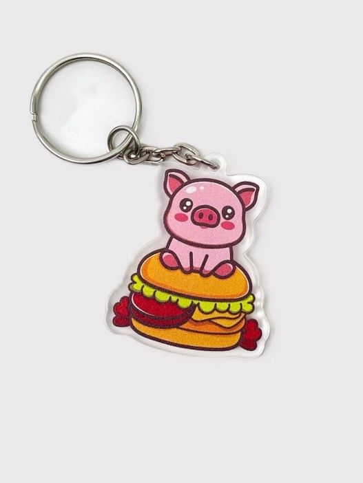 Брелок &quot;Cute pig hamburger&quot; 