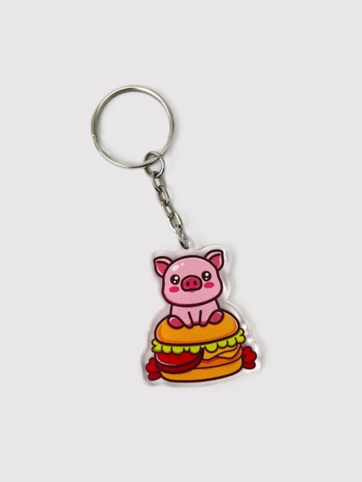 Брелок &quot;Cute pig hamburger&quot; 