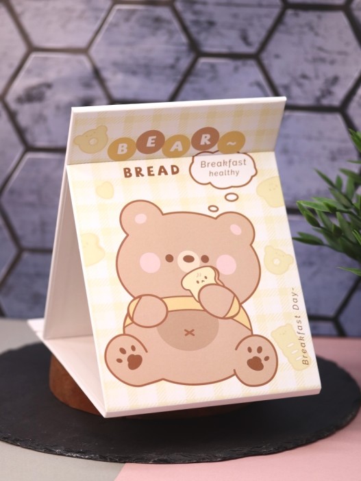 Зеркало &quot;Bear bread&quot;, yellow 