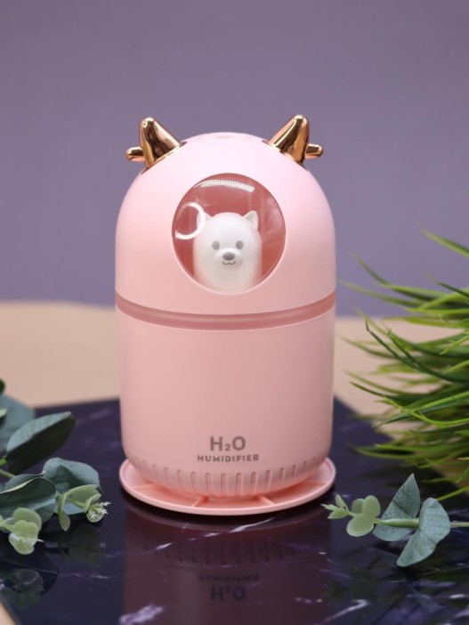 Настольный увлажнитель воздуха - ночник &quot;Cat in a spacesuit&quot;, pink, (портативный, USB) 
