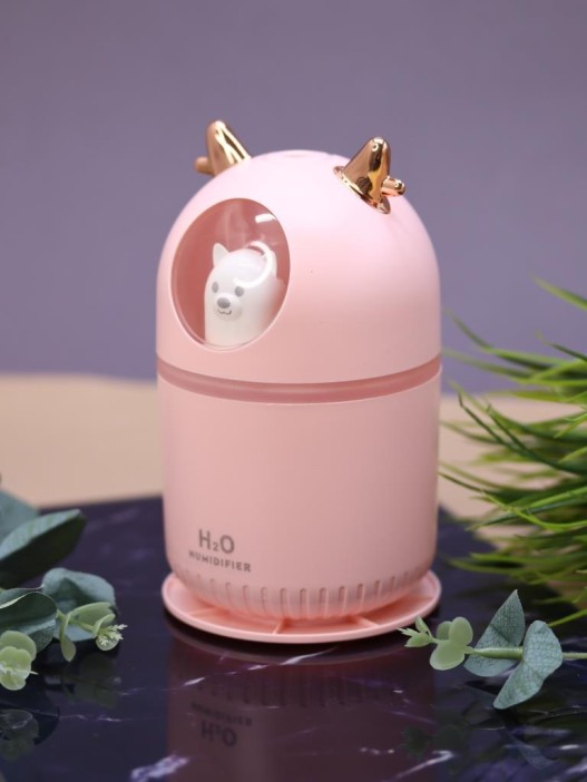 Настольный увлажнитель воздуха - ночник &quot;Cat in a spacesuit&quot;, pink, (портативный, USB) 