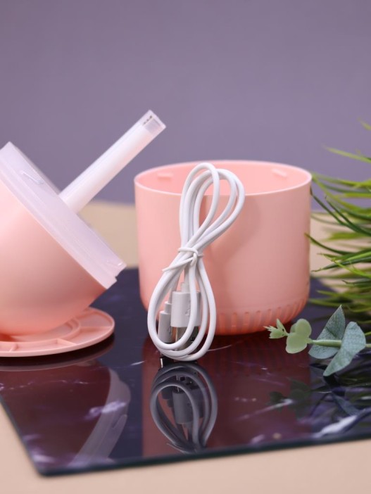 Настольный увлажнитель воздуха - ночник &quot;Cat in a spacesuit&quot;, pink, (портативный, USB) 