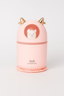 Настольный увлажнитель воздуха - ночник "Cat in a spacesuit", pink, (портативный, USB)