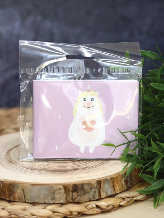 Обложка для студенческого «Love unicorn», плотность 600 мкм 