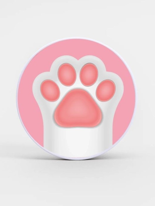 Попсокет iLikeGift «Лапка», розовый 
