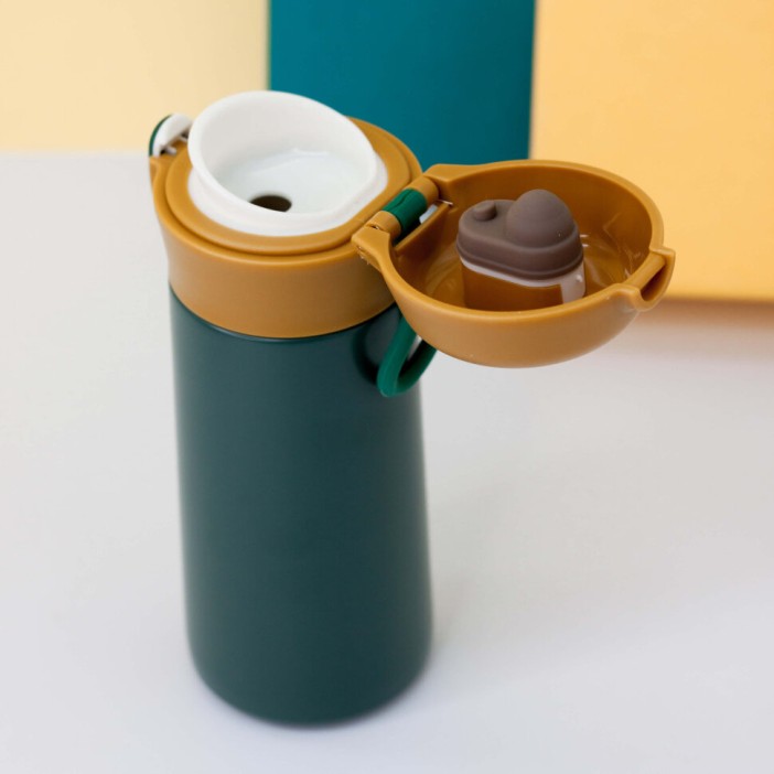 Термос "Trendy bear", green (350ml) 