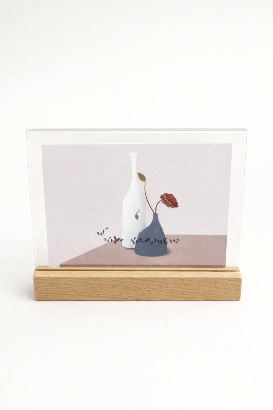 Фоторамка «Moments to remember», светлое  дерево (15.2*12.2 см) 