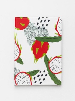 ОБЛОЖКА ДЛЯ ПАСПОРТА "Exotic fruits", плотность 600 мкм