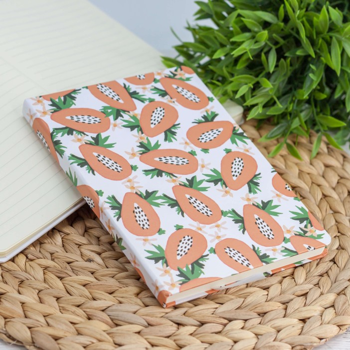 Блокнот (A5) "Fruit papaya", red (14.5*21) 