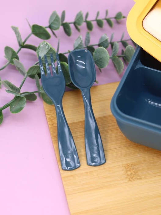 Ланчбокс &quot;Square&quot;, yellow-blue (1100 мл) 