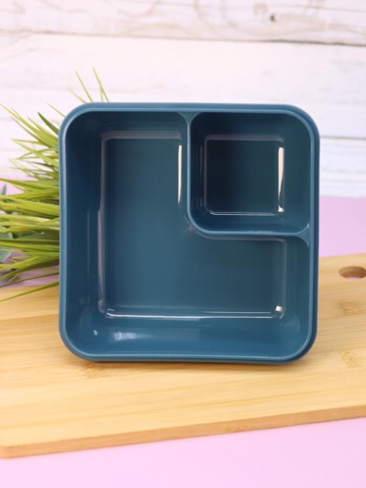 Ланчбокс &quot;Square&quot;, yellow-blue (1100 мл) 