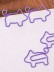 Закладка - скрепка &quot;Animal pig&quot;, purple 