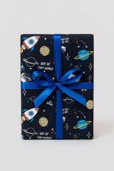 Упаковочная бумага «Over the moon» 1 рулон, 50*70 см