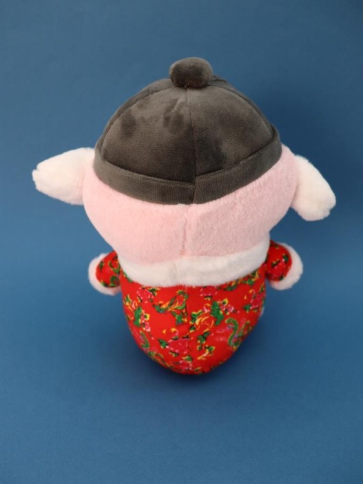 Мягкая игрушка &quot;Winter pig&quot;, red, 23 см 