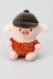 Мягкая игрушка (3+) "Зимняя свинка", красная, 23 см