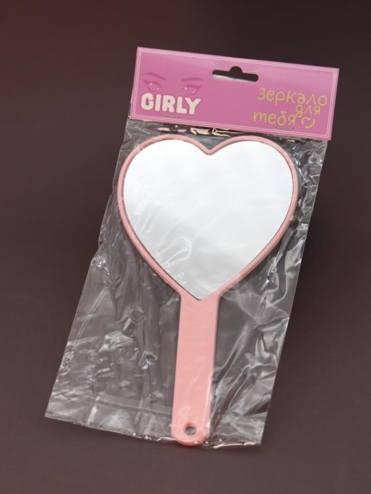 Зеркало &quot;Sweet heart&quot;, pink 