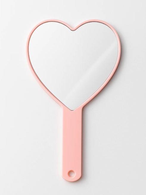 Зеркало &quot;Sweet heart&quot;, pink 
