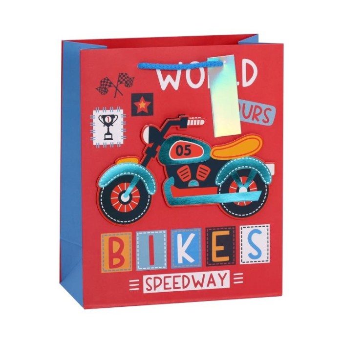 Пакет подарочный «Power», bikes (18*23*10) 