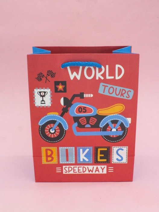 Пакет подарочный «Power», bikes (18*23*10) 