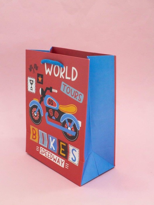 Пакет подарочный «Power», bikes (18*23*10) 