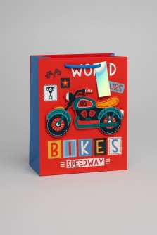 Пакет подарочный «Power», bikes (18*23*10)