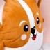 Мягкая игрушка Hugme toys "Корги", 40 см