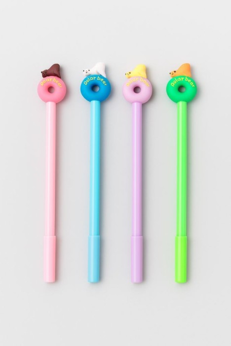 Ручка &quot;Donut bear&quot;, шоубокс 48 шт. 