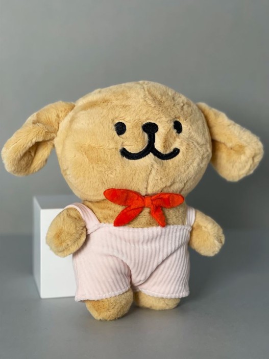 Мягкая игрушка &quot;Dog gentleman&quot;, pink, 20 см 