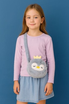 Сумочка плюшевая "Tiny pals", penguin (15*20 см)