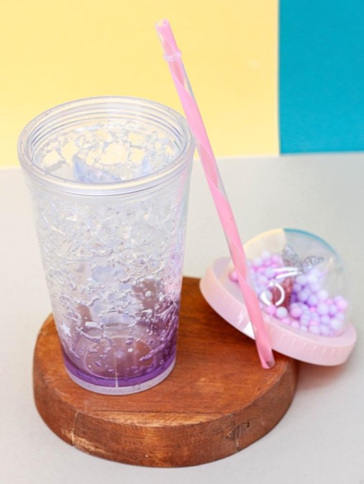 Тамблер iLikeGift &quot;Mermaid ball&quot;, pink (450 ml) 