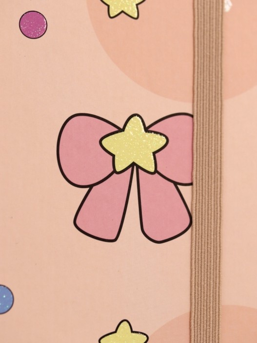 Блокнот (А5) &quot;Beautiful bow&quot;, orange (14.5*21) 