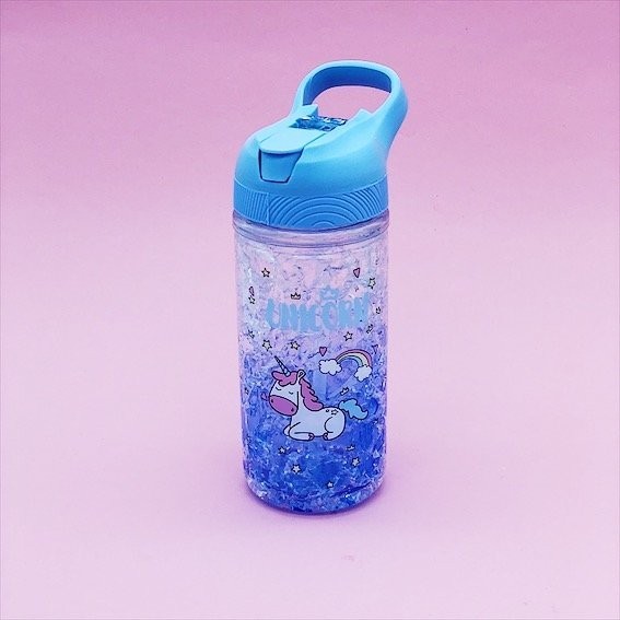 F1988W Бутылка "Unicorn", blue (400ml)