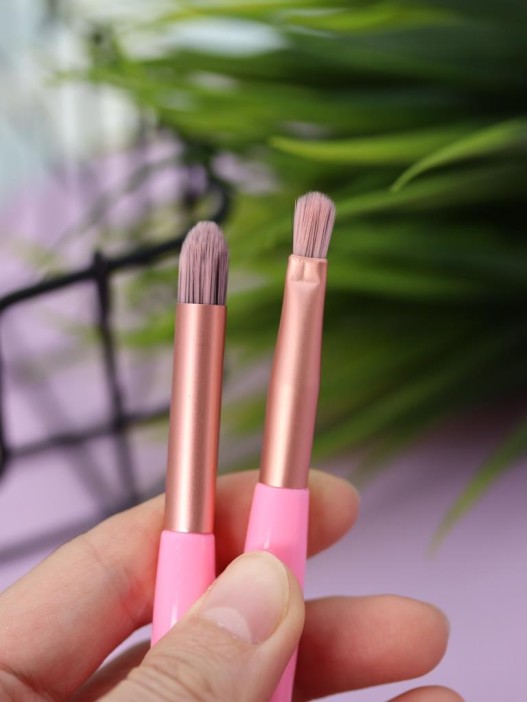Набор кистей для макияжа "Kawaii touch", 6 кистей, pink 