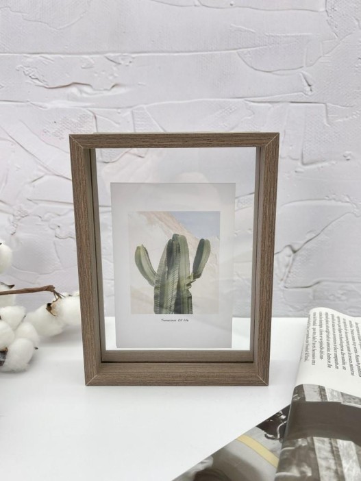 Фоторамка «Cactus», дерево (13*18 см) 