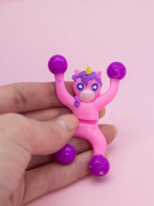 Мялка - антистресс «Unicorn man», pink 